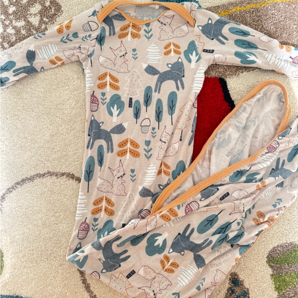 Cozy Forest Friends Kids Sleep Sack